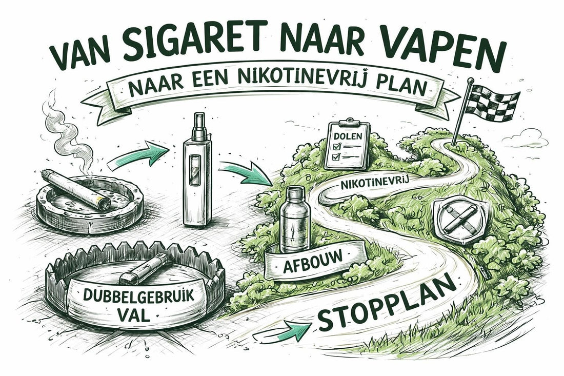 Vapen Overstappen van Sigaretten: De Valkuilen en Afbouwstappen