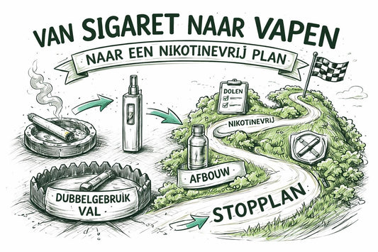 Vapen Overstappen van Sigaretten: De Valkuilen en Afbouwstappen