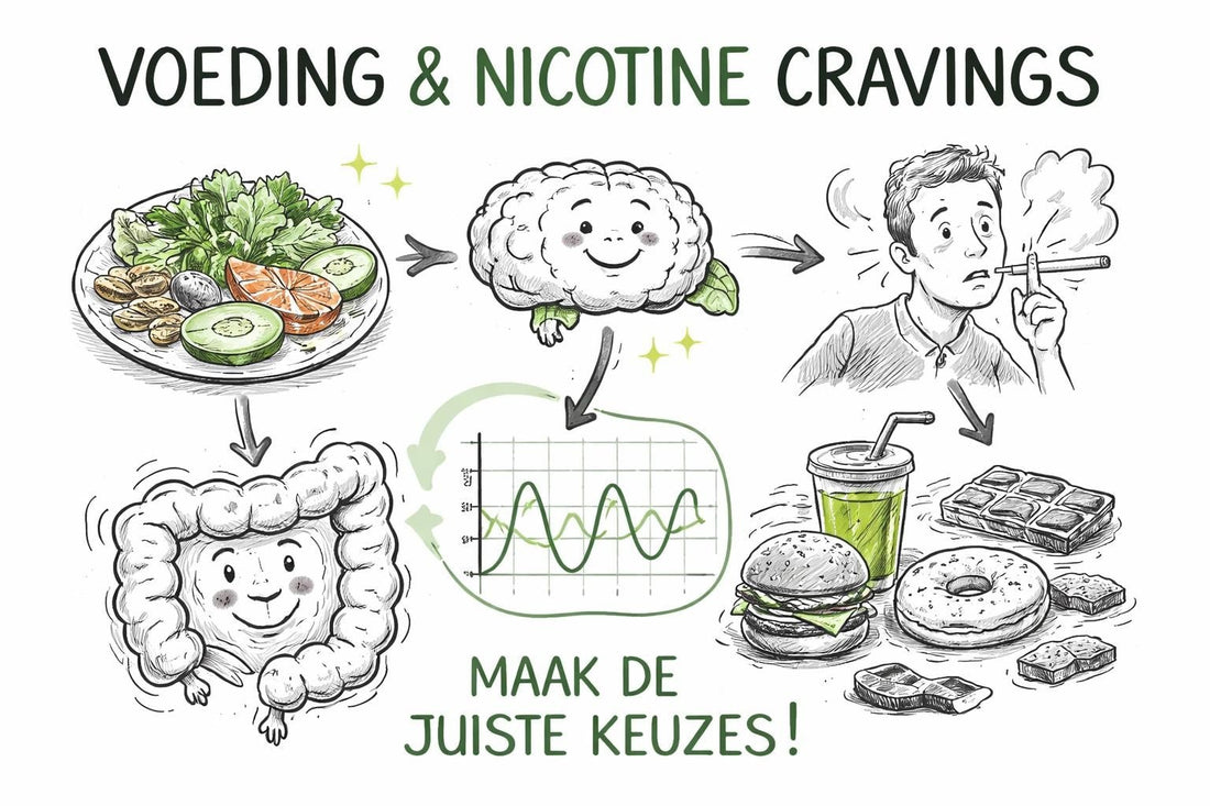 Effect van voeding op stoppen met roken | Stoppers.nl