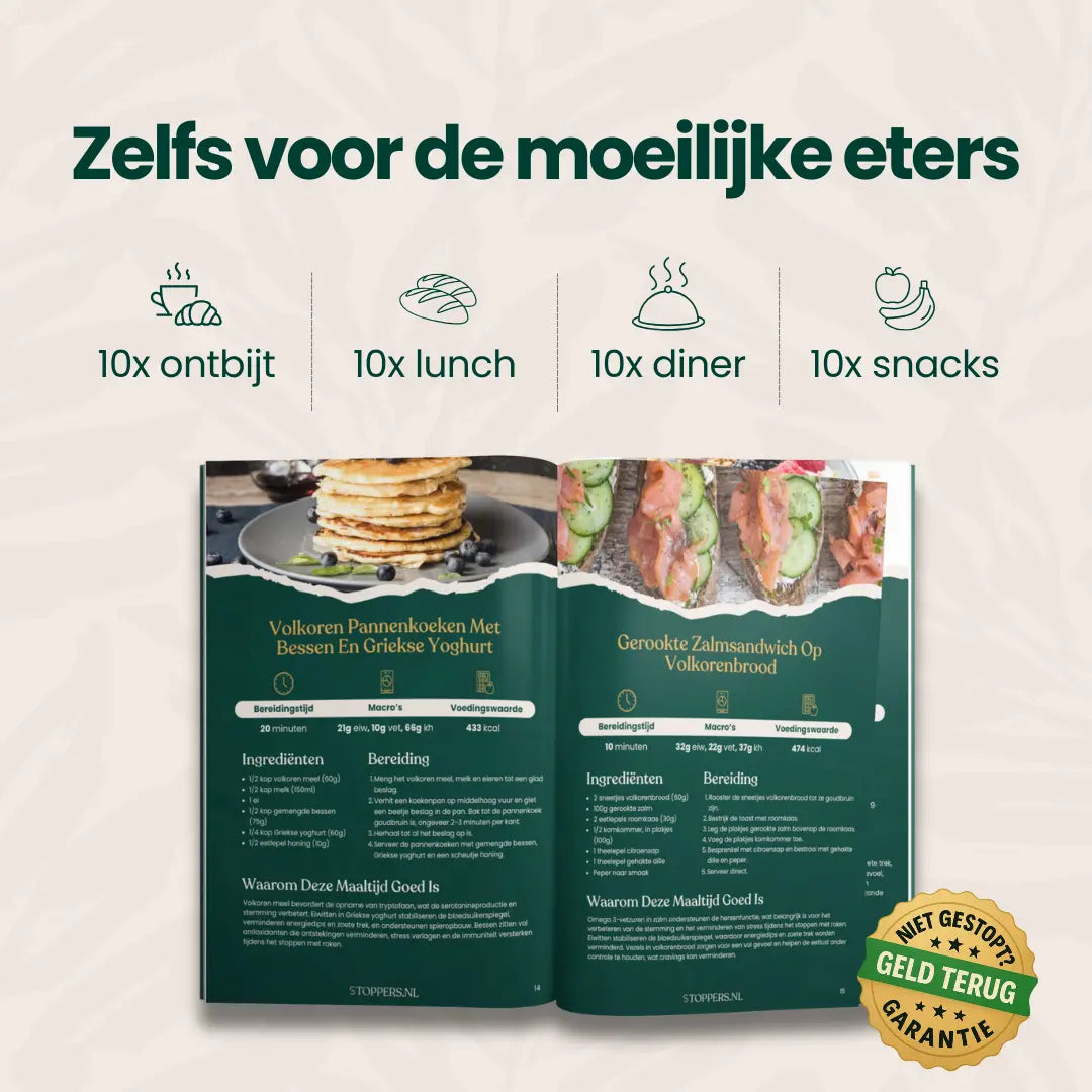 Het Stoppen Met Roken Kookboek