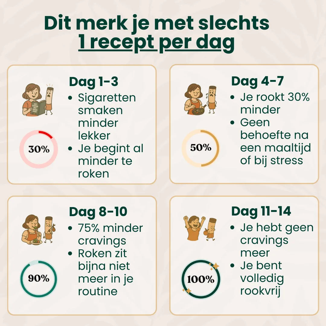 Het Stoppen Met Roken Kookboek