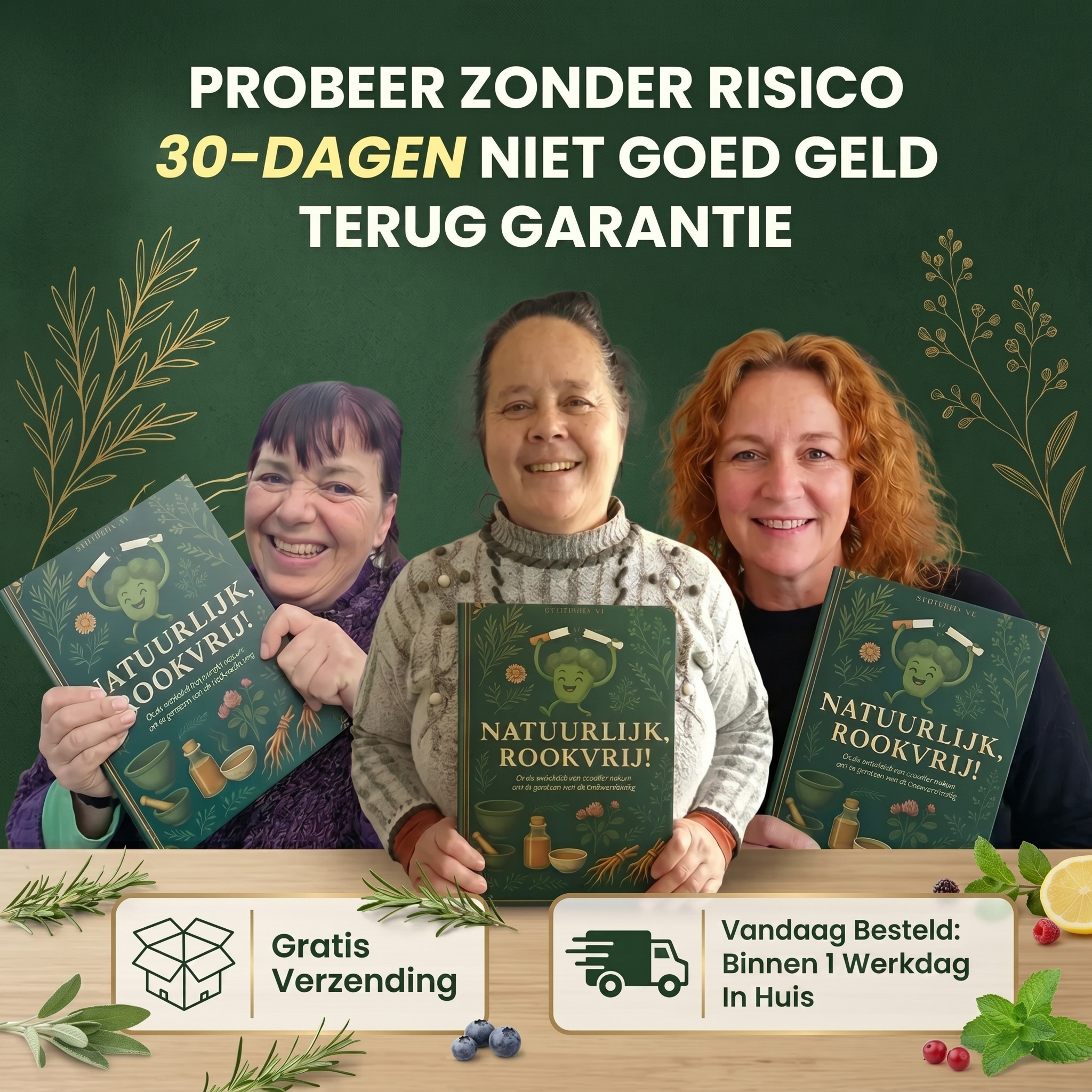 Het 'Natuurlijk, Rookvrij!' Boek
